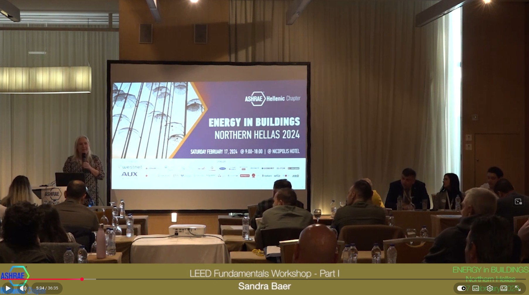 ASHRAE Energy in Buildings - Northern Hellas 2024